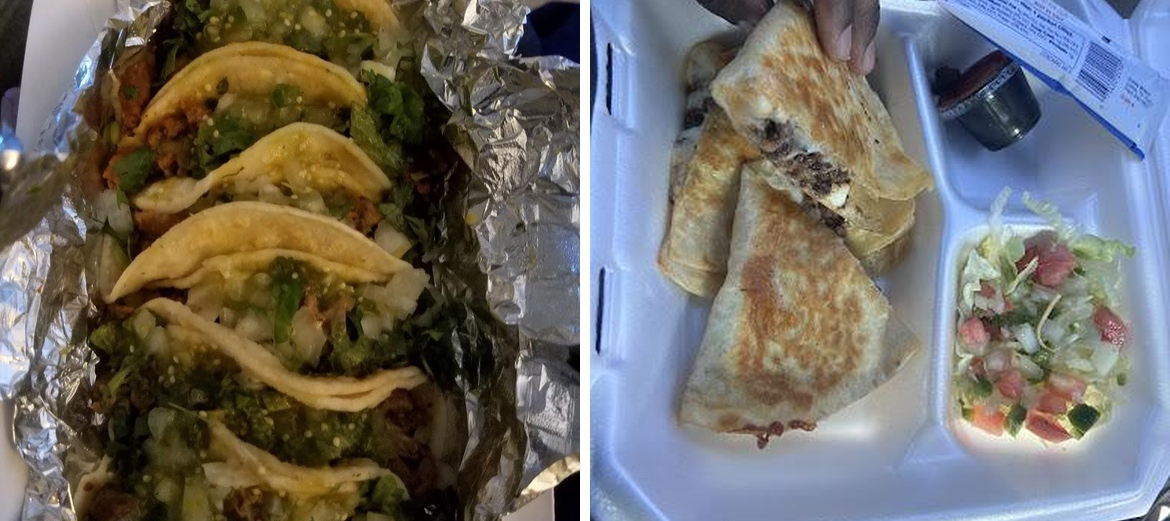 Rolaz Taqueria Menu